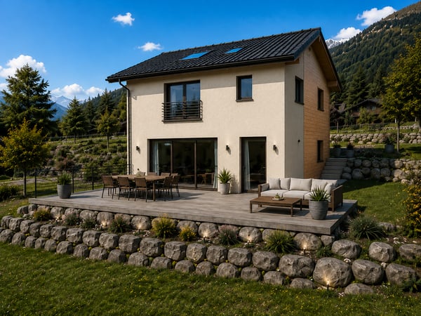 Magnifique chalet en construction 6