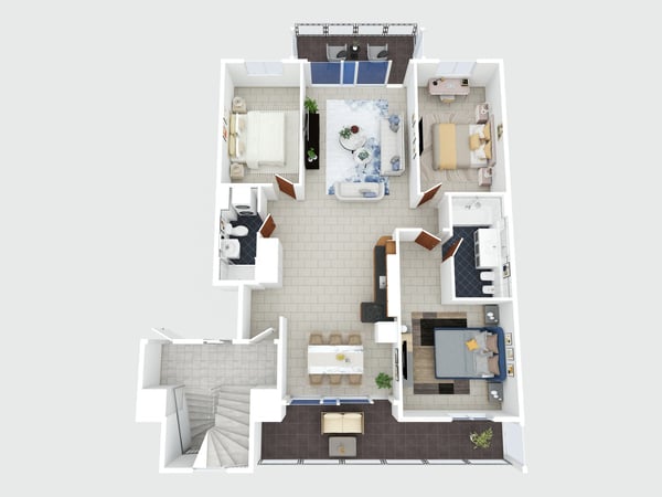 Biel: Ihr neues Zuhause - helle 1.5-Zimmer-Wohnung 2 Balkone und Lift 16