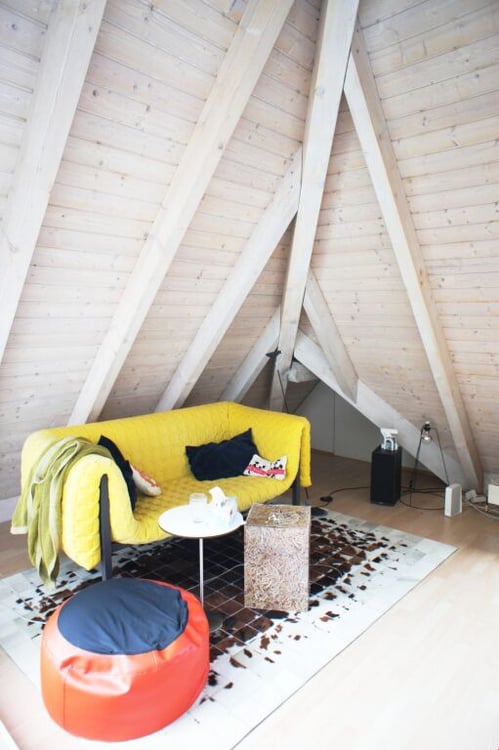 BEFRISTET bis Ende April 1016 - Charmante Dachwohnung mit Dachterrasse über Zürich! 3