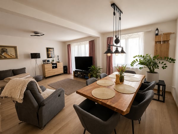 In unmittelbarer Zentrumsnähe, geräumiger Grundriss mit gemütlichem Balkon! 4