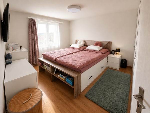 In unmittelbarer Zentrumsnähe, geräumiger Grundriss mit gemütlichem Balkon! 6