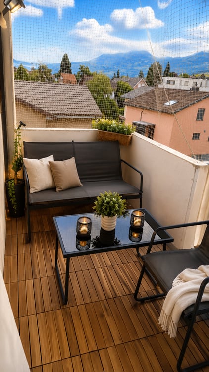 Grosszügiger Grundriss und Balkon mit wunderschöner Aussicht zur Erholung! 7