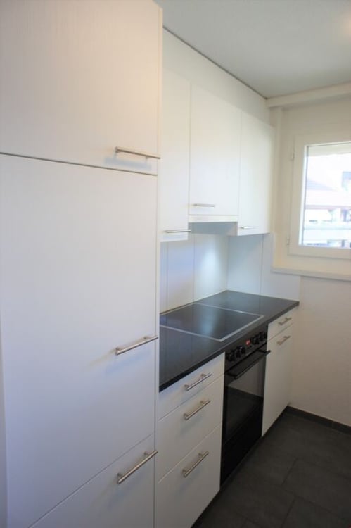 Modern, zentral gelegen, mit grossem Balkon im Grünen! 4
