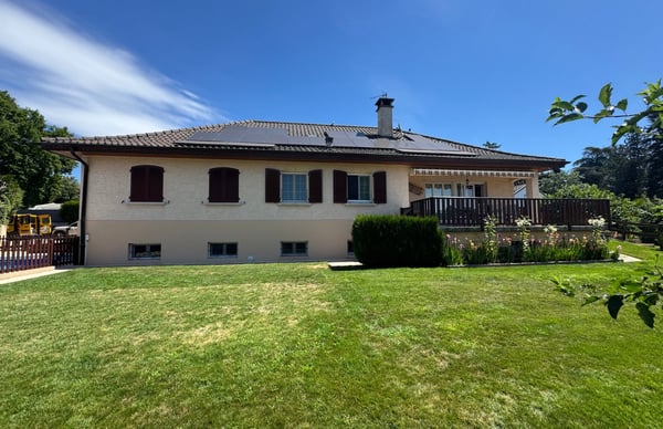 Villa 8 pièces en viager occupé sans rente – piscine et jardin – Vernier (GE) 3