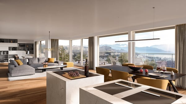 Aussicht gepaart mit exklusivem Wohnkomfort 1