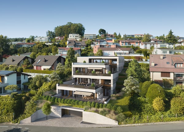 Exklusive Attika mit Panoramablick über den Sempachersee 2