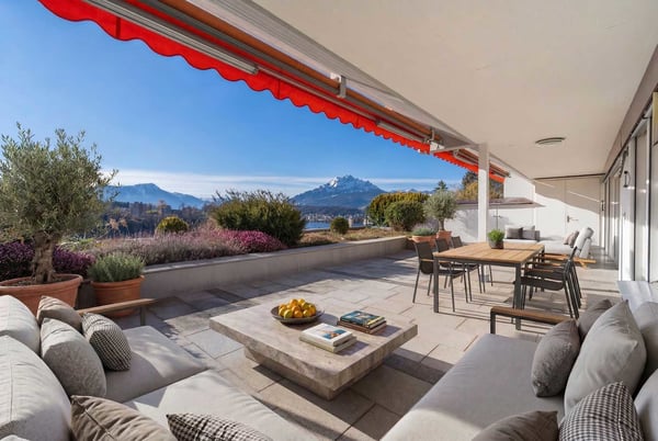 Grosszügige Wohnung mit Terrasse und Panoramablick 1