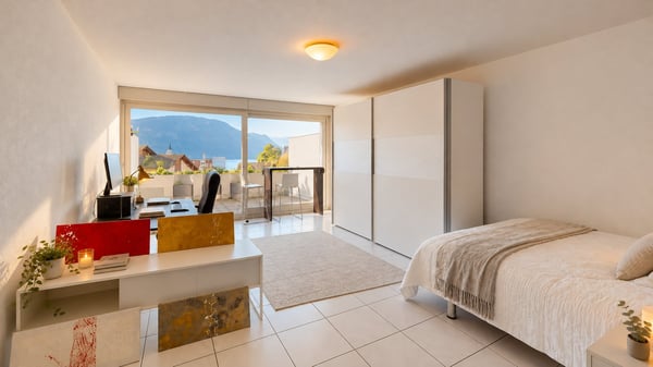 Ihr eigener Rückzugsort am Vierwaldstättersee – Studio mit Terrasse und Seesicht in Weggis 2