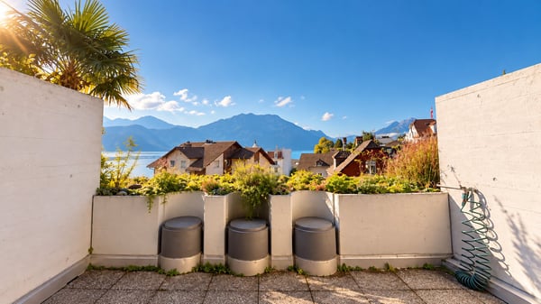 Ihr eigener Rückzugsort am Vierwaldstättersee – Studio mit Terrasse und Seesicht in Weggis 1