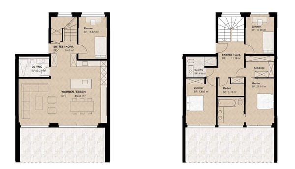 5.5-Zimmer-Maisonette mit Hauscharakter an privilegierter Sonnenlage 2