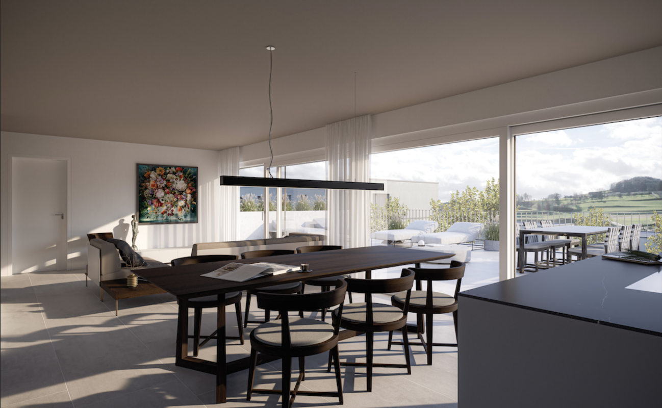 Nouveau bâtiment : maison individuelle de 5,5 pièces à Eschenz