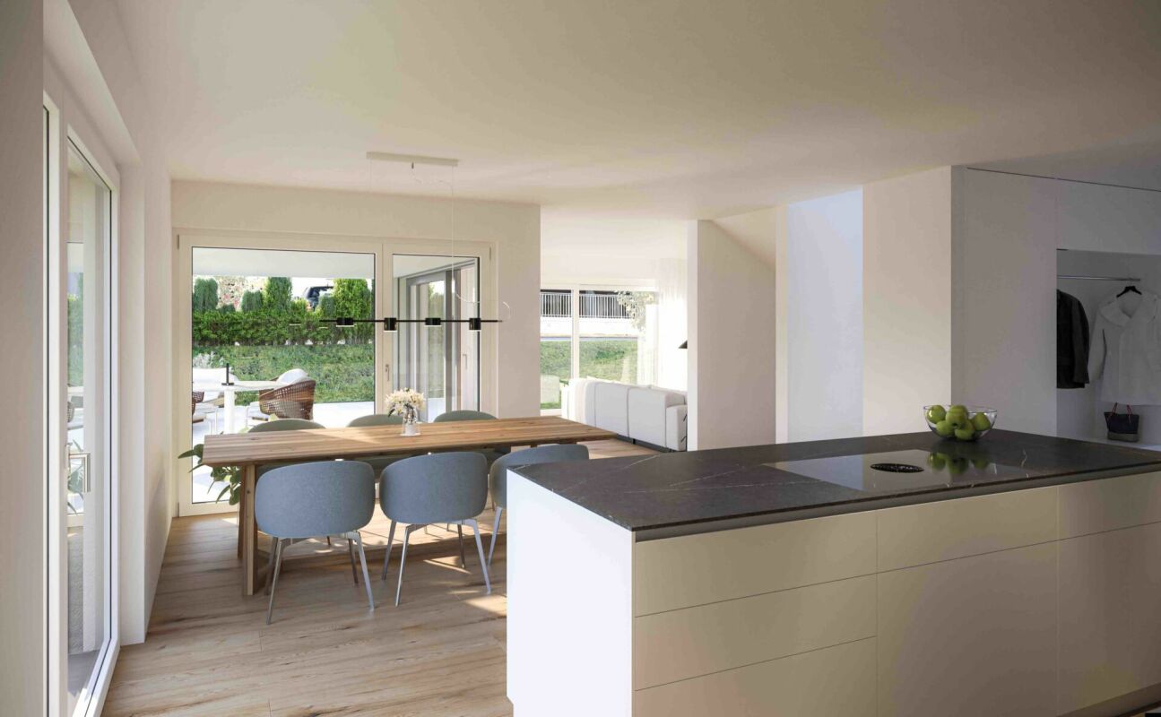 Nouveau bâtiment : maison individuelle de 5,5 pièces à Eschenz