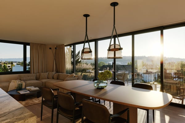 1.5-Zimmer-Wohnung im Neubauprojekt Aura Zürich 8