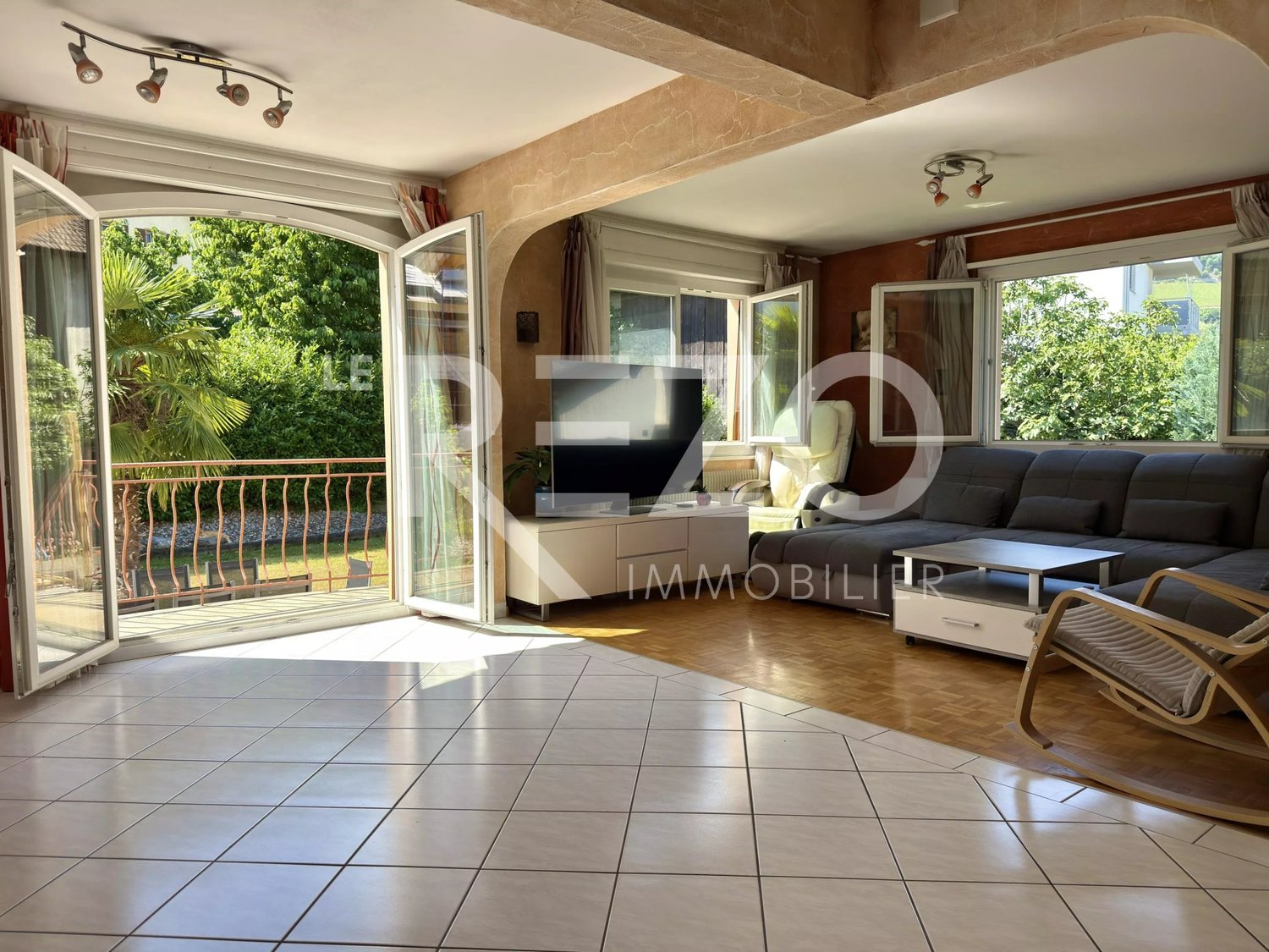Immobilie in Chalais - Confortable maison familiale sur grand terrain de 780m2. Réchy. - Bild 2