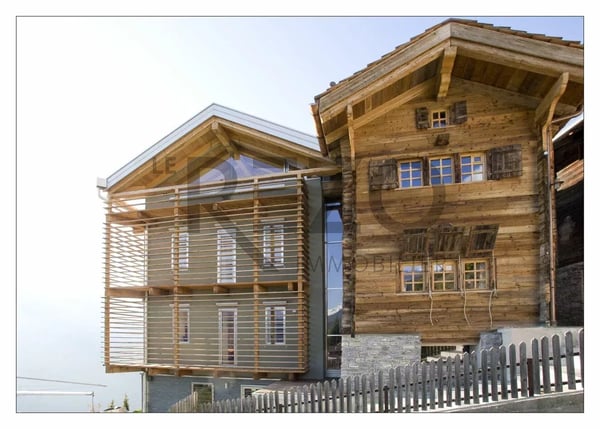 Magnifique chalet d'architecte à St-Martin 1