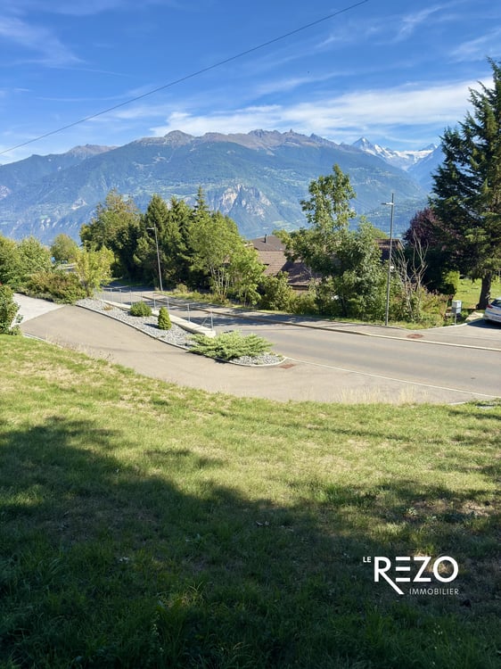 Terrain constructible avec superbe vue panoramique. Savièse, VS. 7