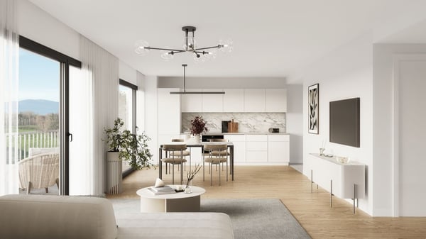 Idéal investisseur : Lot exclusif de 3 appartements neufs en PPE 4