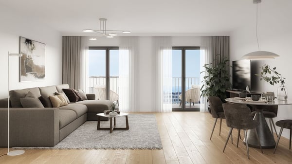 Idéal investisseur : Lot exclusif de 3 appartements neufs en PPE 6