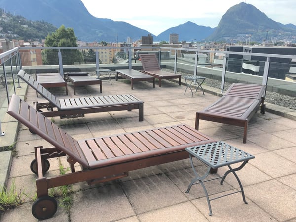 Pregassona singolare Attico moderno e luminoso con roof garden 16