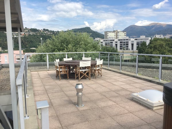 Pregassona singolare Attico moderno e luminoso con roof garden 18