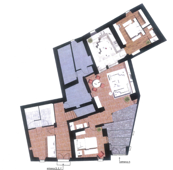 Origlio caratteristico 3,5 locali con corte 13