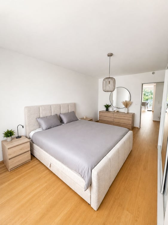 Helle 1.5-Zimmer Wohnung mit Aussicht in Riehen Mobiliert 3