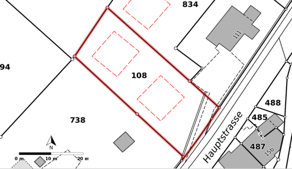 Zwei Nachbarparzellen -  1912m²  Bauland 3