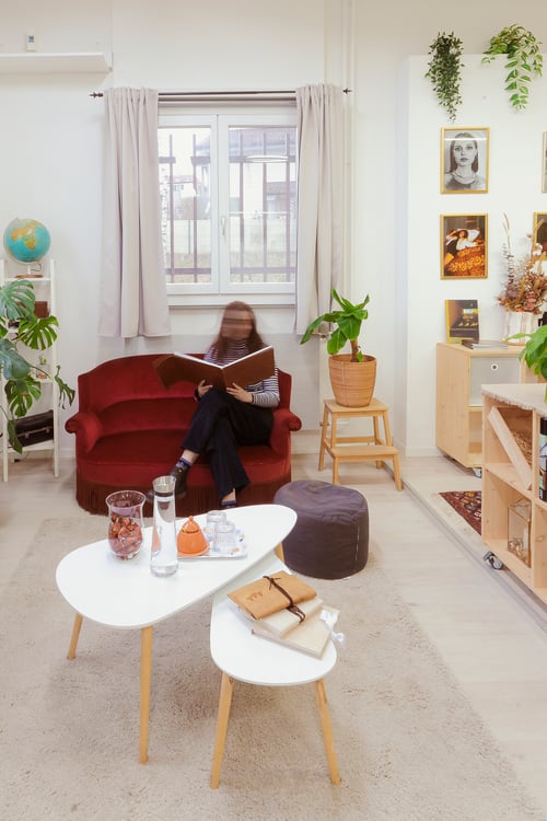 Place de travail pour indépendant au studio musa 3