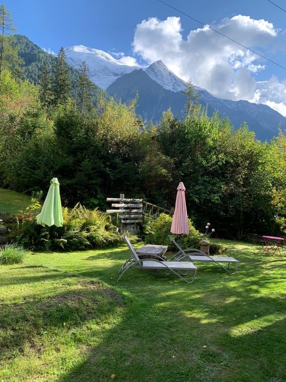 Chalet vue Mont-Blanc avec terrasse 10