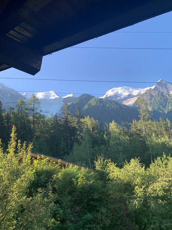 Chalet vue Mont-Blanc avec terrasse 9