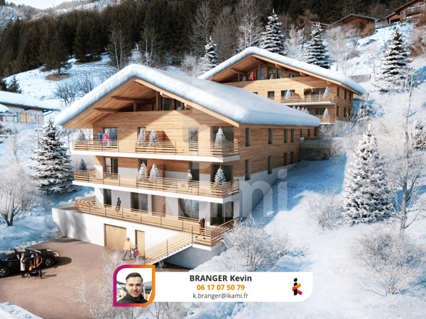 RÉSIDENCE DE PRESTIGE : APPARTEMENT T5 DUPLEX AVEC VUE PANORAMIQUE À LA CHAPELLE D'ABONDANCE 1