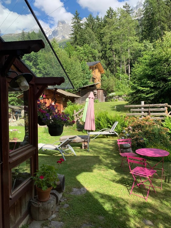 Chalet vue Mont-Blanc avec terrasse 13