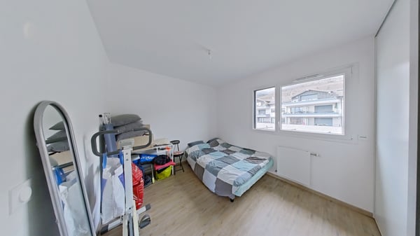 T3 récent avec terrasse vue Mont-Blanc Standing et parkings ! 7