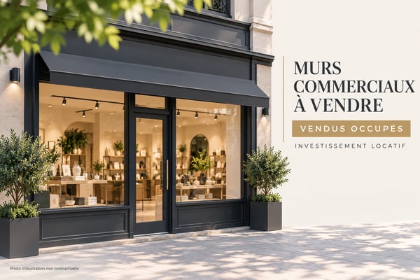 Divonne-les-Bains centre Murs commerciaux loués 105,63 m² + garage 2