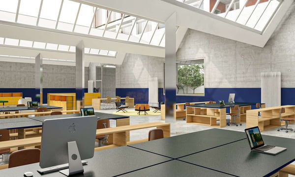 Vielseitige Gewerbefläche mit grosszügiger Shedhalle (340m²) und Büro (70m²) in Basel 1