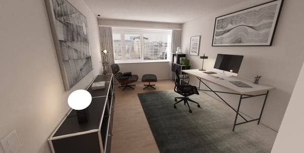 1.5-Zimmer Maisonettewohnung mit eigener Dachterrasse (125 m2) in Zug 6