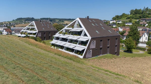 Moderne, helle 1.5 Zimmer-Wohnung mit einer grossen Terrasse 2