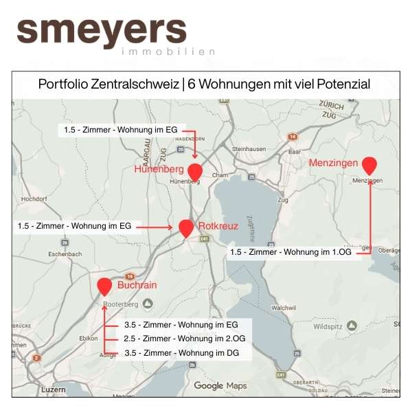 3.5-Zimmer-Erdgeschosswohnug mit Perspektive & Parkplatz 5