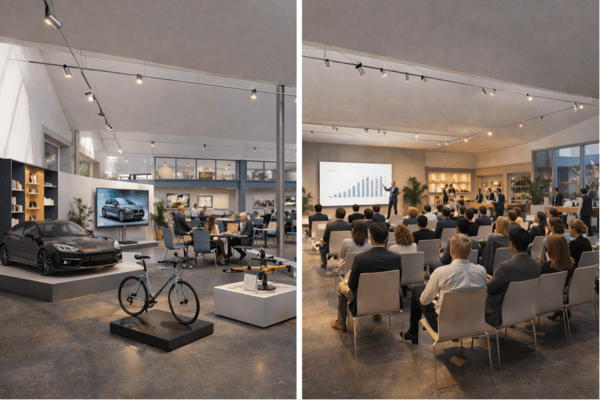Vielseitige Gewerbefläche mit grosszügiger Shedhalle (340m²) und Büro (70m²) in Basel 5