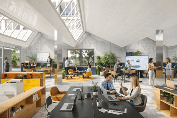 Vielseitige Gewerbefläche mit grosszügiger Shedhalle (340m²) und Büro (70m²) in Basel 3