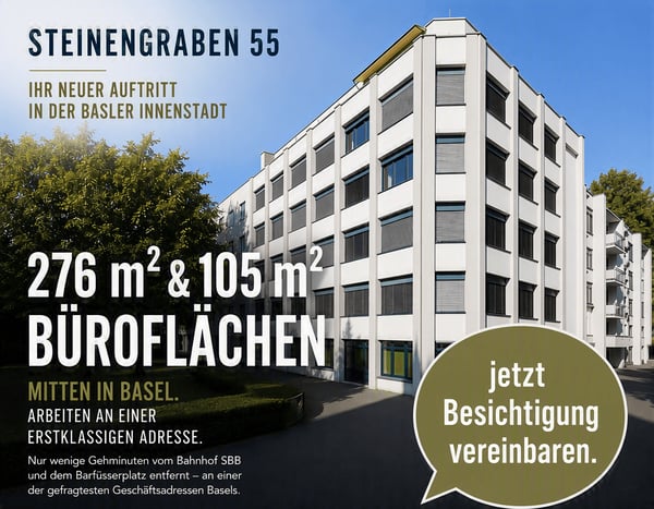 276m² Bürofläche im Zentrum von Basel 1