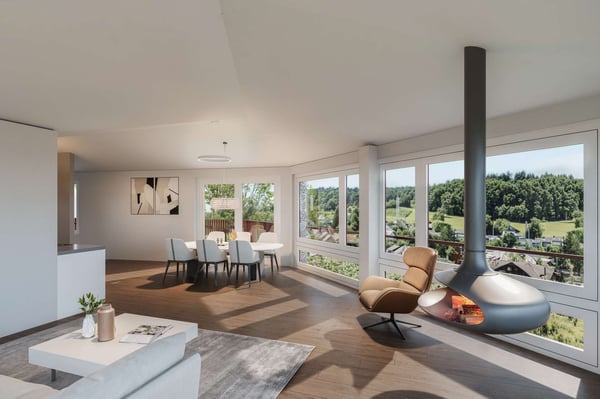 3.5-Zimmer-Maisonette - modernes Wohnen über 2 Etagen -  ?Zu den Reben? 2