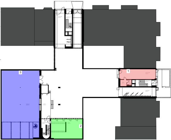 Ausgebautes Büro, Studio oder Atelier mit 48m² in Basel 2