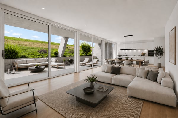 moderen und helle 5.5-Zimmerwohnung mit grosser Terrasse von 35.5m2 | Ihr Rückzugsort im Grünen 2