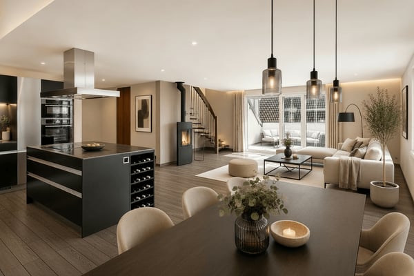 Licht. Raum. Lifestyle. ? Exklusive 5.5-Zimmer-Maisonette mit 180 m² Wohnfläche in Niederglatt 2