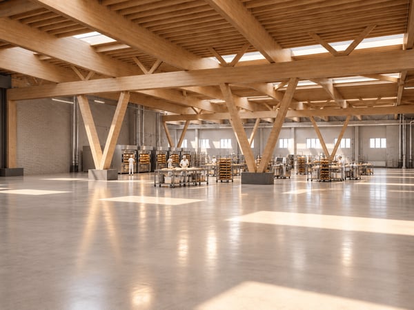 Hallenflächen ab ca. 1'000 m² und 7.2 m Raumhöhe für Produktion, Gewerbe, Freizeit und Showroom 6