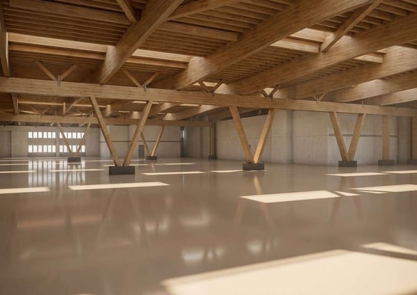 Hallenflächen ab ca. 1'000 m² und 7.2 m Raumhöhe für Produktion, Gewerbe, Freizeit und Showroom 4