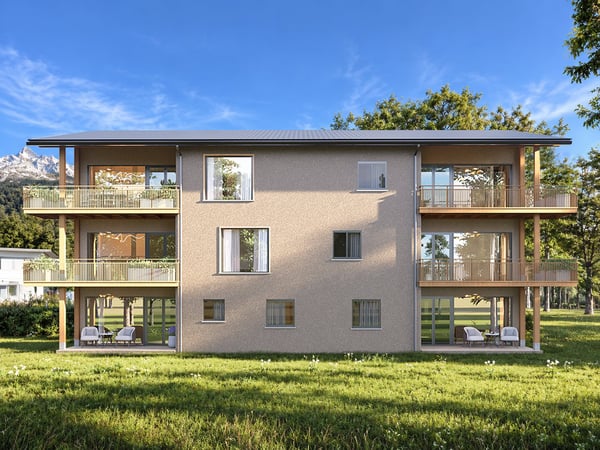 Neubau «Zinzera» in Trun: 6 Eigentumswohnungen mit 2.5 bis 4.5 Zimmern, Bezug 2028 5
