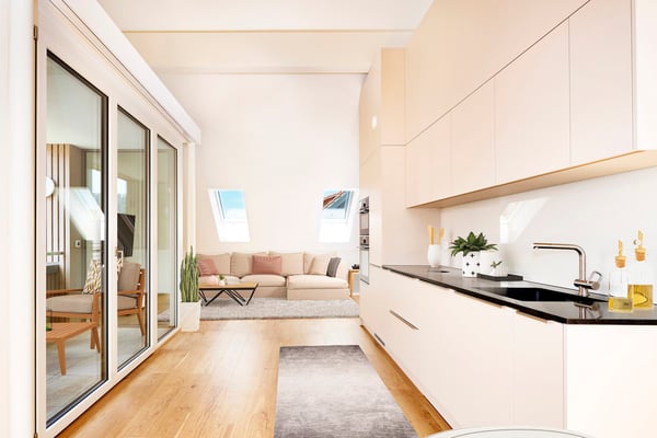 Moderne 1.5-Zimmer-Dachwohnung in Stadel