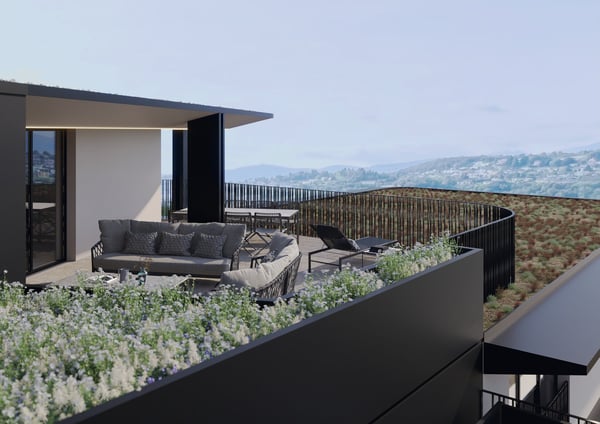 Attico 4.5 Locali – Penthouse Esclusivo con Terrazzo Panoramico | Residenza Oasis, Pregassona 11